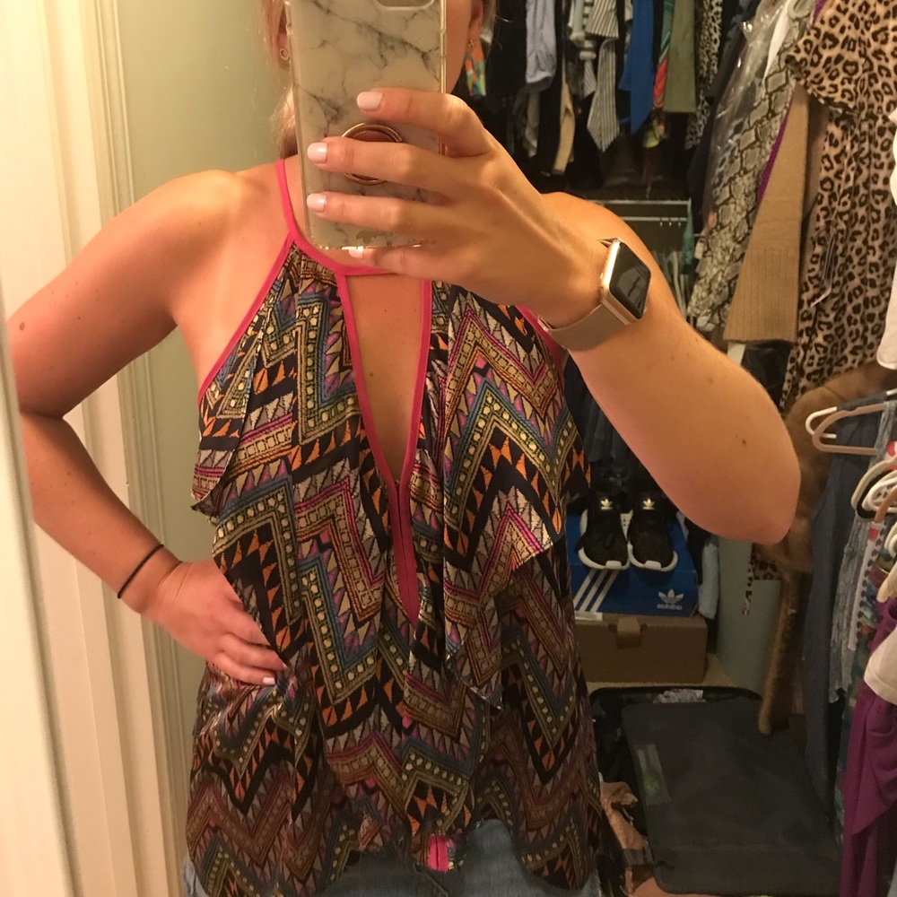 Ark & Co sleeveless blouse - size Small